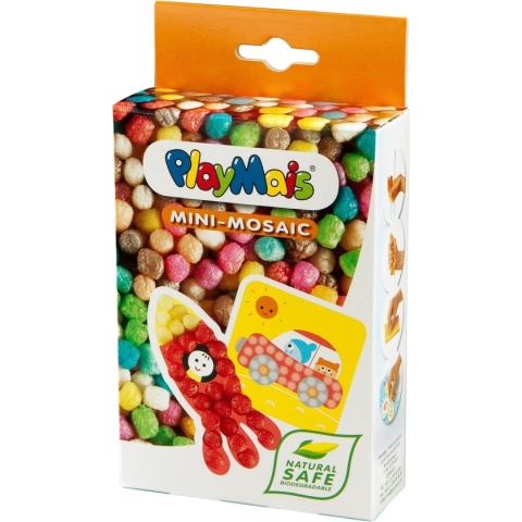 PlayMais Mini Mozaïek Auto en Raket 300 Stuks