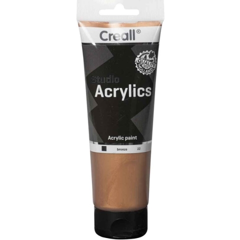 Acryl Verf - Metaalkleurig - Bronze - 250ml