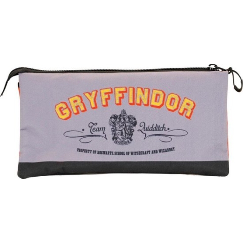 Harry Potter Gryffindor triple pencil case
