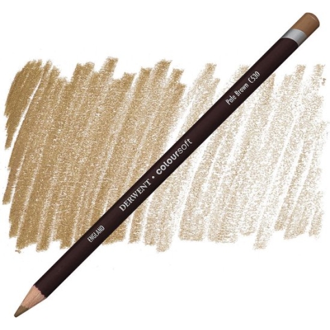 Derwent Coloursoft potlood Pale Brown C530