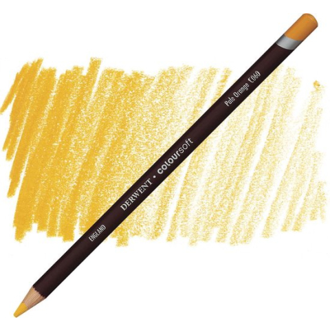 Derwent Coloursoft potlood Pale Orange C060