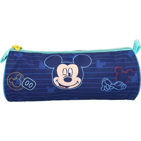 Disney Etui Mickey Mouse Junior 21 X 7 Cm Polyester Blauw