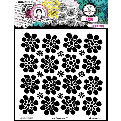 Studio Light Signature Collection Mask Stencil Flower Power