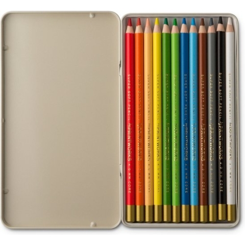 Printworks 12 Colour pencils - Classic