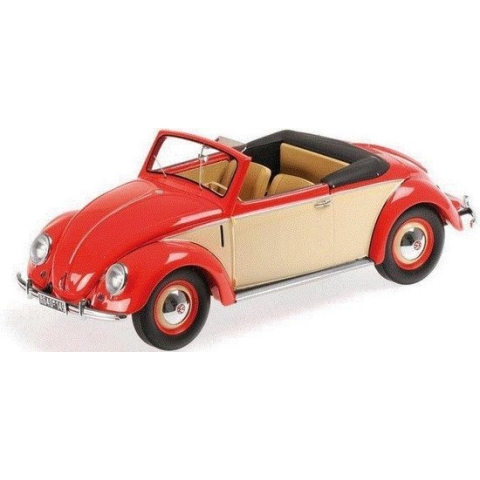 Volkswagen Beetle Convertible Hebmüller 1949 - 1:18 - Minichamps