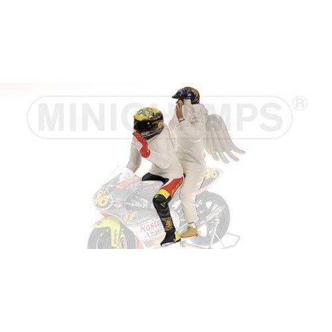 Figuur V. Rossi (+ Angel) GP 250 Rio 1999 - 1:12 - Minichamps