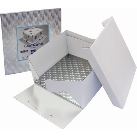 PME Cake Box & Square Cake Board (3mm) 35x35x15 cm