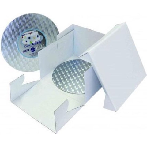 PME Cake Box & Round Cake Board (12mm) 35x35x15 cm