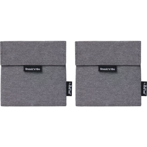 Roll'Eat - Snack'n'Go - 2 Stuks - Nature Black