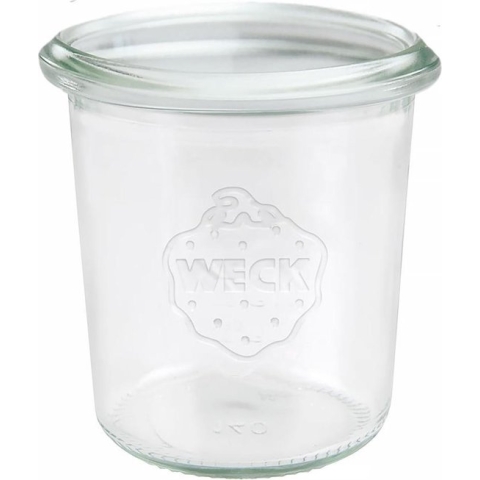 Weck 12 Inmaakbokalen met Glazen Deksel Stortmodel 14cl - ø6cm