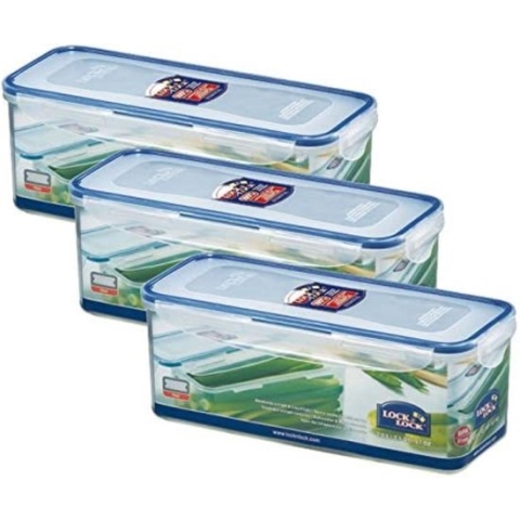 Vershouddoos, multifunctionele doos, 2 liter, luchtdicht, set van 3