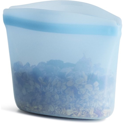 Stasher - Bowl 1-Cup Vershoudzak 273 ml - Siliconen - Blauw