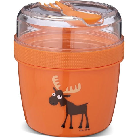 Carl-Oscar N'ice Cup - Oranje/Rendier - Met koelelement - 0.5 L
