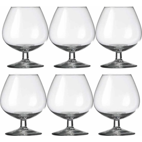 6x Whiskyglazen transparant 250 ml Gilde