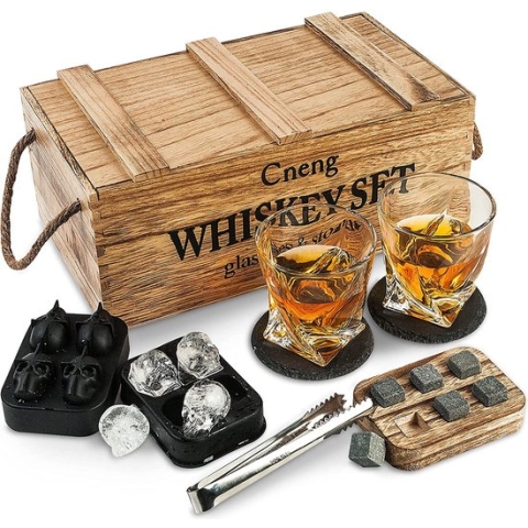 Whiskeyglazen set – duurzaam – premium kwaliteit – feest - cadeau