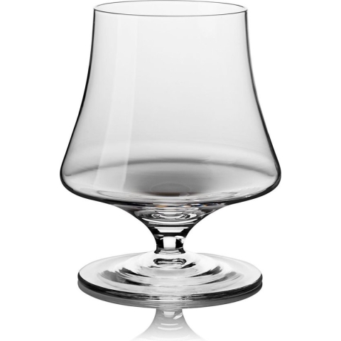 Cognacglas handgemaakt IRIS