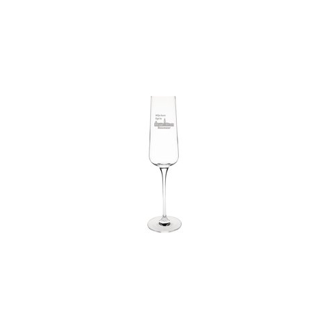 Gegraveerde Champagneglas 27cl Boxmeer