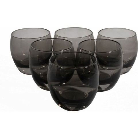Glazenset Arcoroc Color Studio Grijs 6 Onderdelen (32 cl)