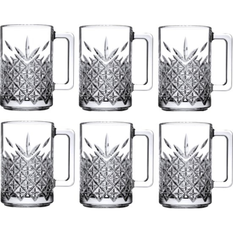 Pasabahce - Theeglas Timeless 31 cl - Hardglas Transparant 6 stuk(s)
