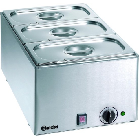 Bain Marie - Elektrisch - Tafelmodel - 3x 1/3 GN - Bartscher 200233