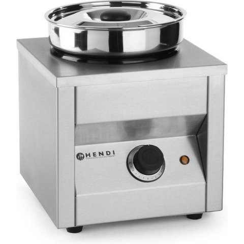 Hendi Thermosystem - Bain Marie - Pan: 4,2 Liter / Ø18,5cm - 265,x26,5x(H)24,5cm