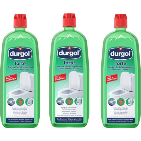 Durgol® | 3 x 1000 ml durgol forte | krachtige professionele ontkalker