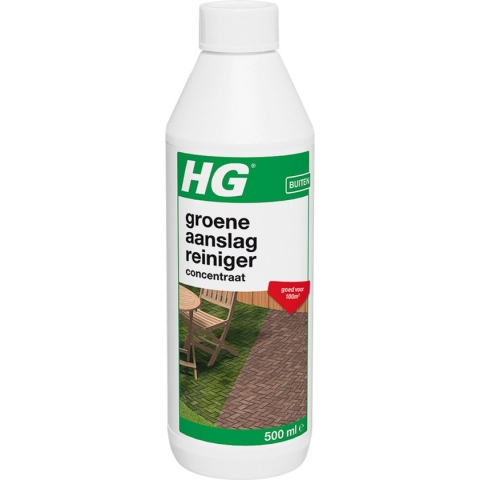 6x HG Groene Aanslagreiniger Concentraat 500 ml