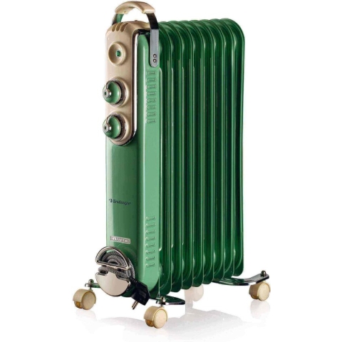 Ariete Elektrische Olieradiator - 9 Vinnen - Vintage Groen