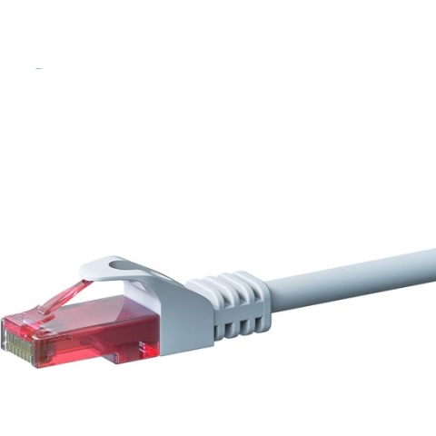 Danicom UTP CAT6 patchkabel / internetkabel 20 meter wit - 100% koper - netwerkkabel