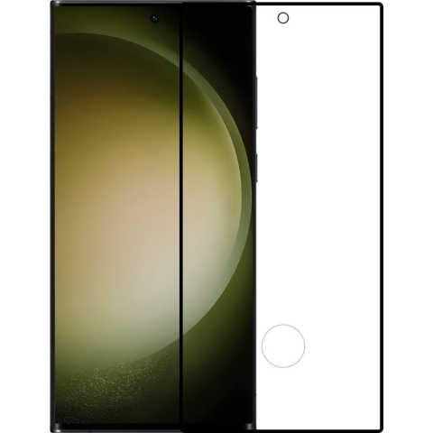 Samsung Galaxy S23 Ultra Screenprotector Glas Tempered Glass 3D - Samsung Galaxy S23 Ultra Screen Protector 3D Full Cover
