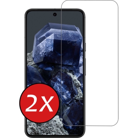 Google Pixel 8 Screenprotector Glas Gehard Tempered Glass - Google Pixel 8 Screen Protector Screen Cover - 2 PACK