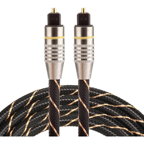By Qubix Toslink kabel - 1.5 meter - Zwart