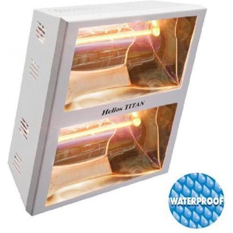 Garage / loods / bedrijfshal / schuur verwarming 3000 Watt Helios TITAN EHTV2 30