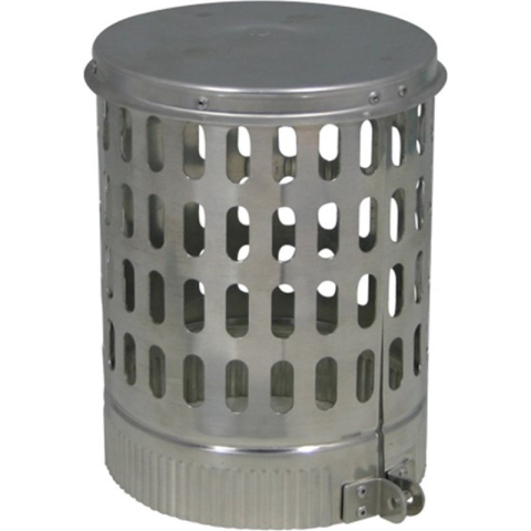 Nedco Aluminium kraaienkap 150mm