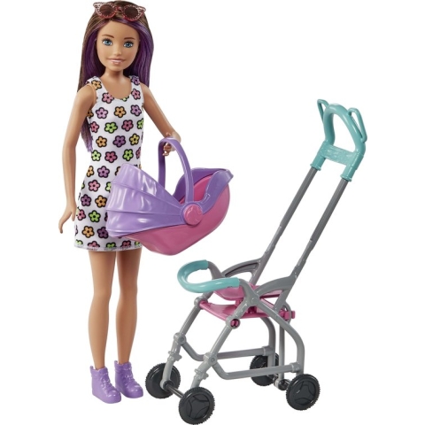 Barbie Skipper Babysitter - Barbiepop - Baby en kinderwagen