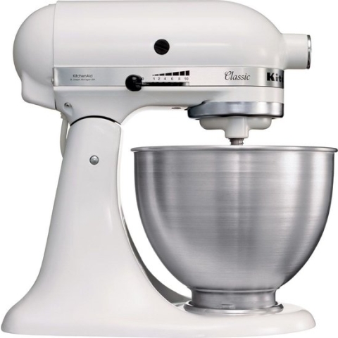 KitchenAid Classic K45SSEWH - Keukenmachine - Wit