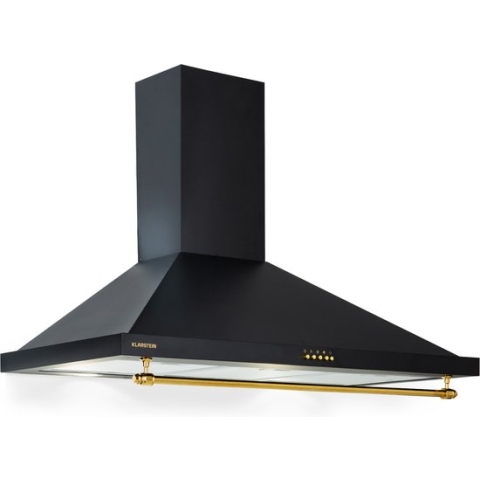 Montblanc 90 afzuigkapo 610m³/h 165W 2x 1,5 W led buis voor keukengerei
