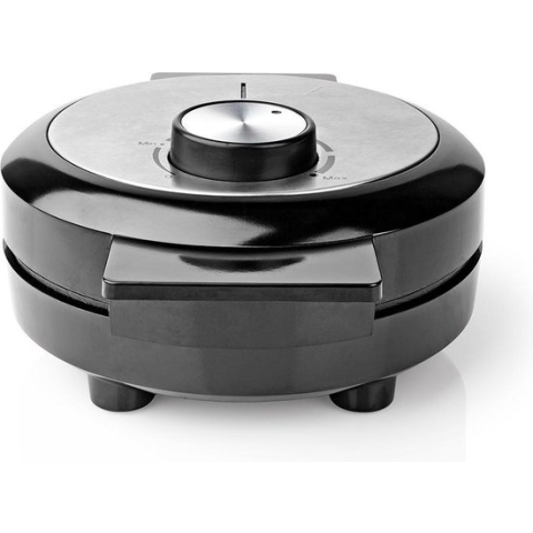 Nedis Wafelijzer - 5 Heart shaped waffles - 19 cm - 1000 W - Automatische temperatuurregeling - Aluminium / Kunststof