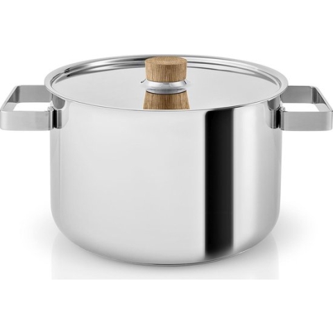 Nordic Kitchen Kookpan - Ø 21.3 cm - 4 liter - Bruin - Eva Solo
