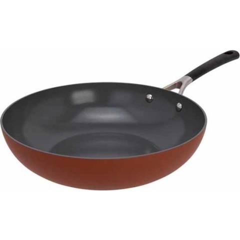 Cosy & Trendy Wok - dia.28cm - Terracotta - Cerapro - non-stick