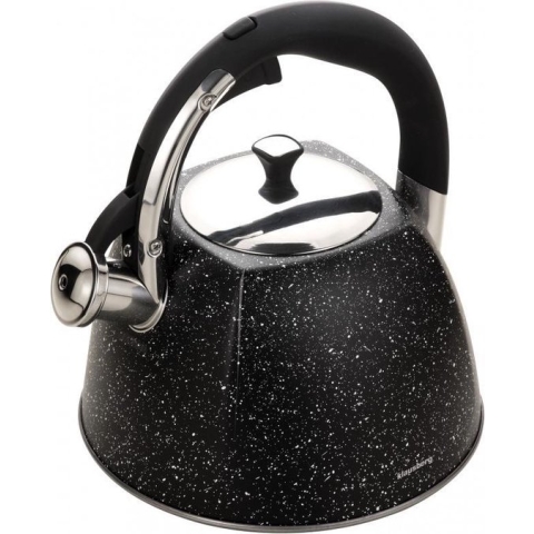 Klausberg KB-7259 fluitketel - 3L - rvs - alle warmtebronnen
