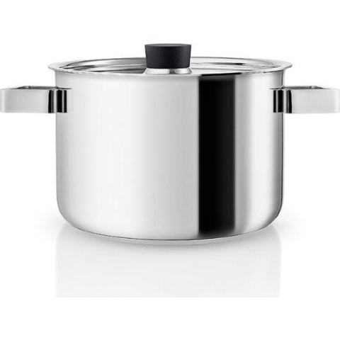 Nordic Kitchen Kookpan - Ø 19.4 cm - 3 liter - Zwart - Eva Solo
