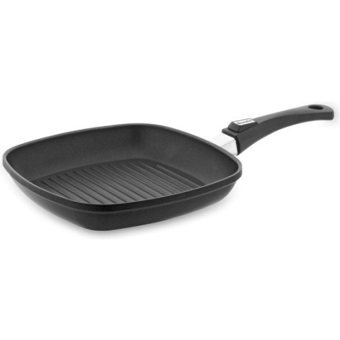 Berndes Vario Click Induction grillpan - aluminium - Ø 30 cm - Zwart