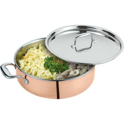 Spring Culinox Kookpan Laag met Deksel, 20cm