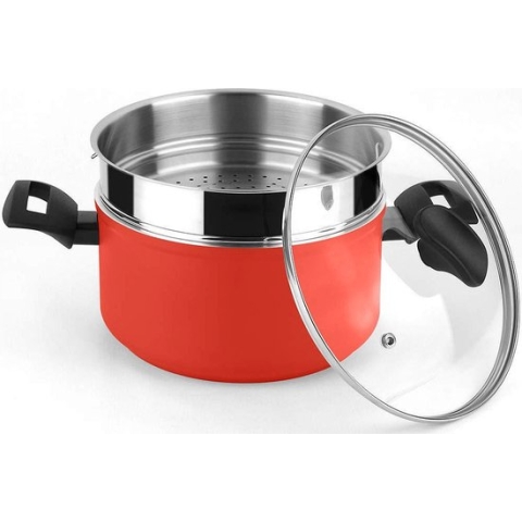 Kookpot FAGOR Rood Aluminium (Ø 20 cm)