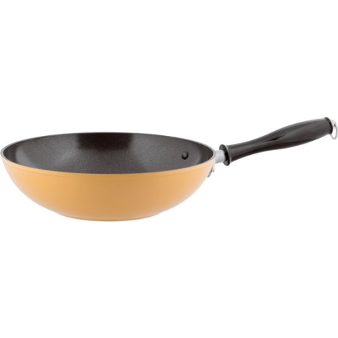 Sambonet Vintage Spadella Wokpan - Aluminium - Ø28cm - Geel