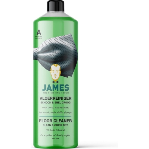 James Vinyl & PVC reiniger Schoon & Snel droog (Nieuwe verpakking)