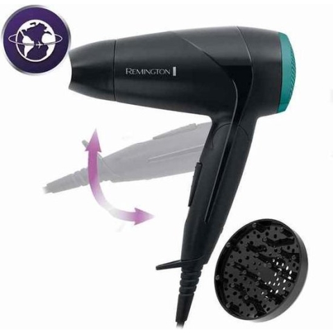 Remington D1500 Reishaardroger / Inklapbare Reisföhn 2000 Watt