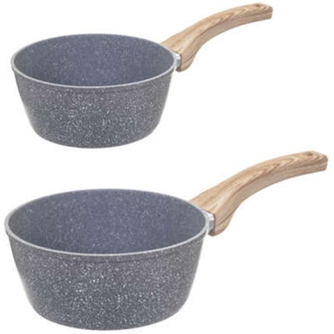 5Five - Steelpannen - Alle warmtebronnen - Set 2x - Dia 17 en 19 cm