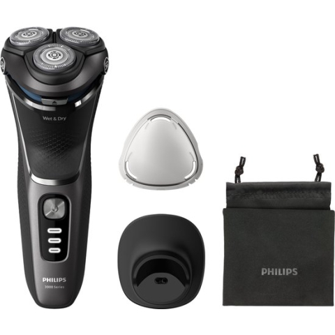Philips Shaver Series 3000 - S3343/13 - Scheerapparaat Voor Mannen - Donkergrijs